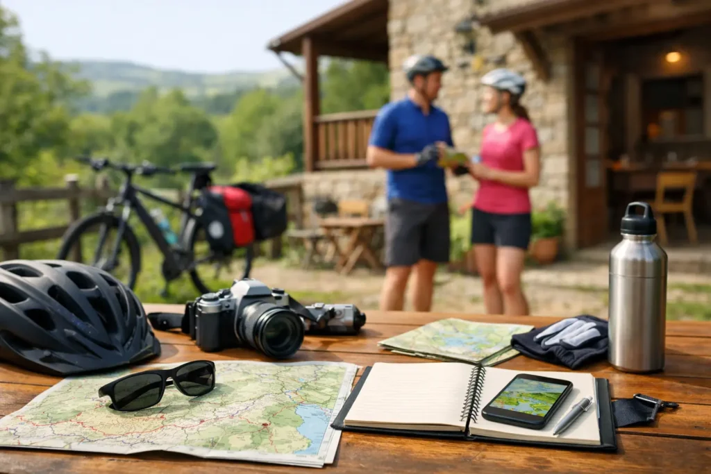 Préparer un séjour vélo avec hébergement