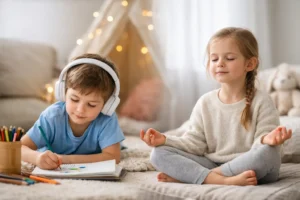 12 activités calmes pour enfants hypersensibles