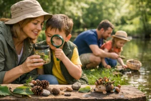 12 idées ateliers parents enfants nature
