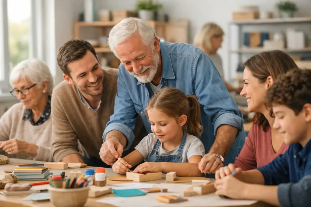 Créer un atelier intergénérationnel local