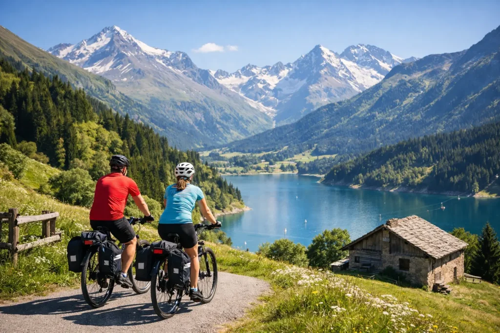 Tourisme à vélo en Savoie - bien voyager