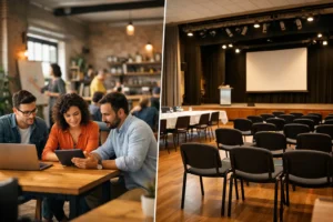 Tiers-lieu ou salle communale : que choisir ?