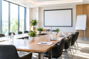 Aménager une salle de séminaire qui rassemble