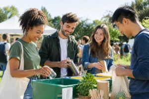 Événement zéro déchet, sans perdre l’élan collectif