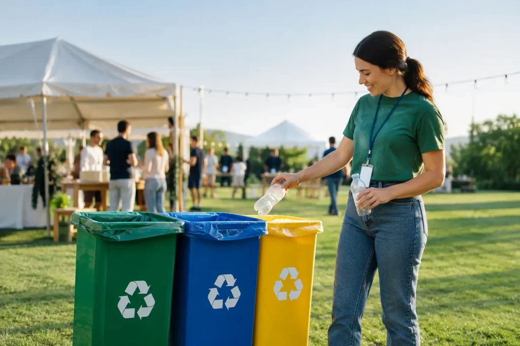 Réduire les déchets événementiels collectifs
